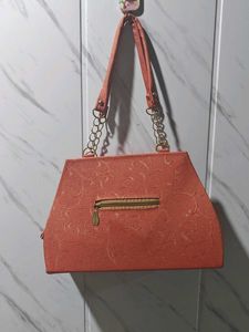 Embellished Red Bag