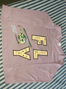 Kids Helicopter Print Pajama Set