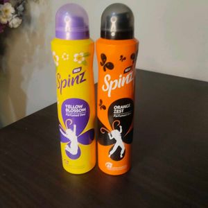 Spinz Yellow Blossom + Orange Zest