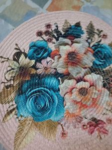 Floral Round Placemat