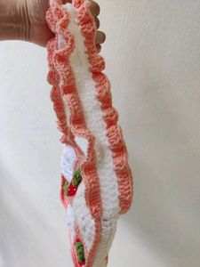 Strawberry Crochet Handbag