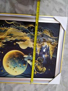 Enchanting Moonlit City Wall Art