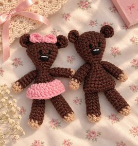 Cute aesthetic coquette bagcharm, Handmade Crochet