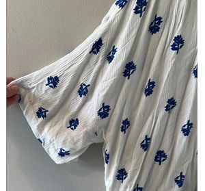H&amp;M short sleeved pattern Resort Shirt