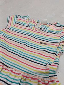 Colorful Striped Dress