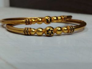 Elegant Gold Bangles