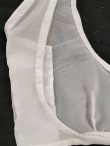 georgette sheer blouse