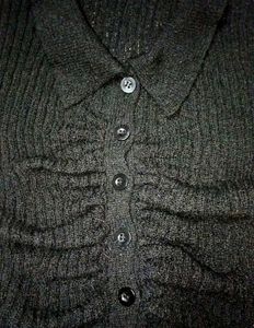 Chic Textured Button-Up Top