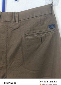 Nice Pair Of SCULLERS Cotton (Lines) Chinos - 34 W