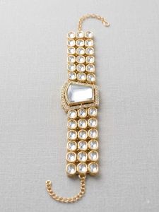 Elegant Kundan Hand Harness