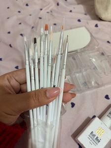 Nail Art Brush &amp; Gel Kit