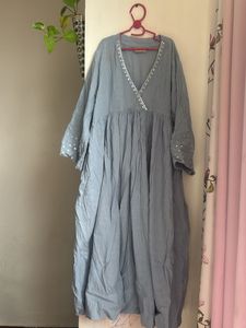 Elegant  Kurta with Mirror Work