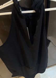 Chic Black Halter Neck Bodysuit