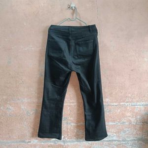 Outryt By Azorte Black Bootcut Jeans