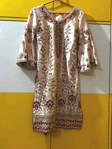 embroidery garara kurta and duppta