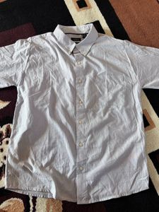 “VanHeusen” Light Blue Button-Down Shirt