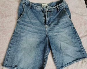 Blue Denim Cut-Off Jorts