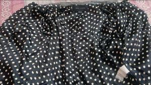 Chic Tweed Jacket with Polka Dot Lining