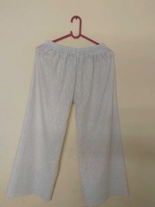 Comfortable White Wide-Legged Pants