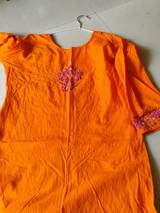 heavy embroidery suit
