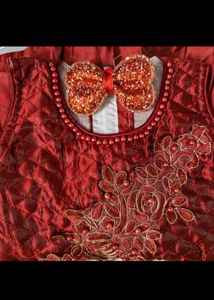 Baby Girl Ethnic Frock with Headband