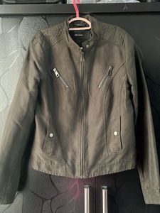 Vero Moda Olive Suede Jacket