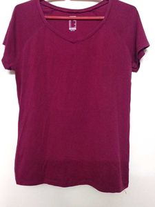 V-Neck Short Sleeve T-Shirt