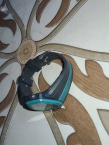 Stylish Teal and Black Watch