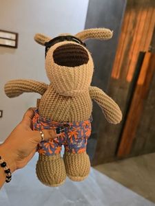 Doggy crochet toy
