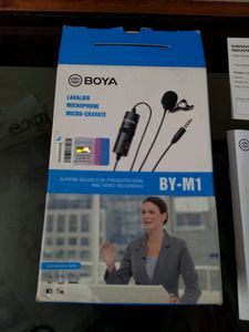 BOYA BY-M1 Auxiliary Lavalier Microphone 20ft