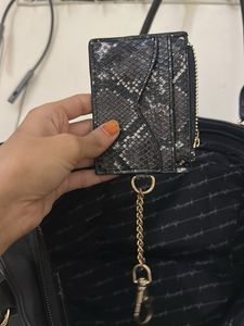 Kendall + Kylie Black Tote Bag