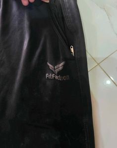 Men's Black Track Pants