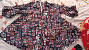 Bohemian Print top girl