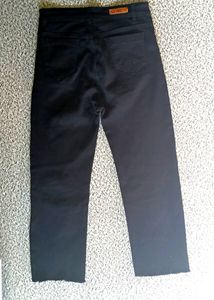 Black Straight Fit Jeans