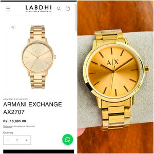Armani Exchange  Watch Men rakhi sale