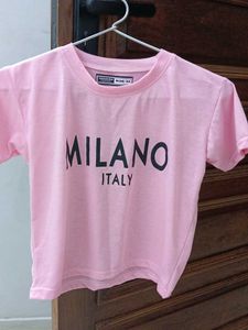 pink tshirt for girls