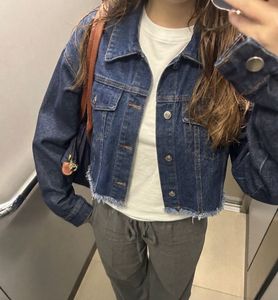 Dark Blue Wash Denim Jacket