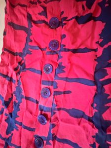 Girls Red &amp; black kurti