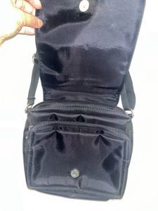 Black Unisex Sling Bag