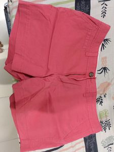 Denim Comfortable Pink Short Size 32