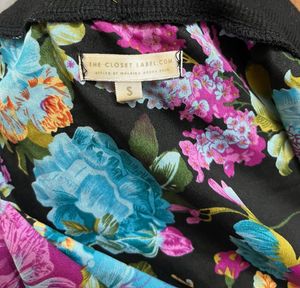 Stylish Floral Bomber Jacket