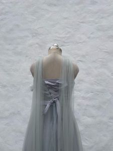 Elegant Tulle Maxi Dress