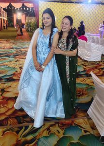 Stunning Blue Embellished Gown