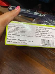 New Hand Blender