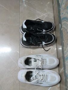 combo of Black & White shoes for women