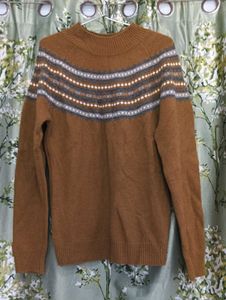 Cozy Fair Isle Knit Sweater