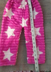 Pink Star Fleece Two-Piece Set
