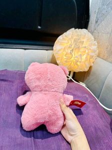 Cute Pink Teddy Bear Plush Toy