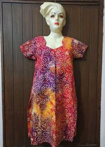 Vibrant Tie 'n dye Kurta