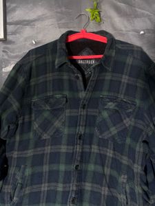 Men's Plaid Flannel Lined Jacket